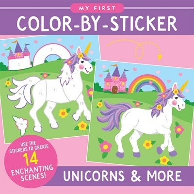 Unicorns &amp; More First Color by Sticker Book