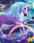 Glitter Unicorn (100 pc Glitter Puzzle)
