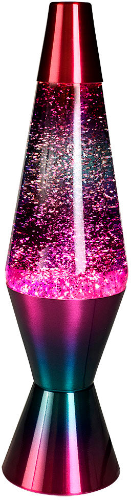 14.5'' LAVA® Lamp Hp Berry Rnbw/Glitter/Tricolor