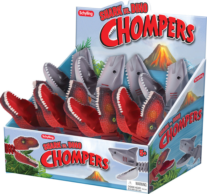 Shark vs Dino Chompers (assorted)
