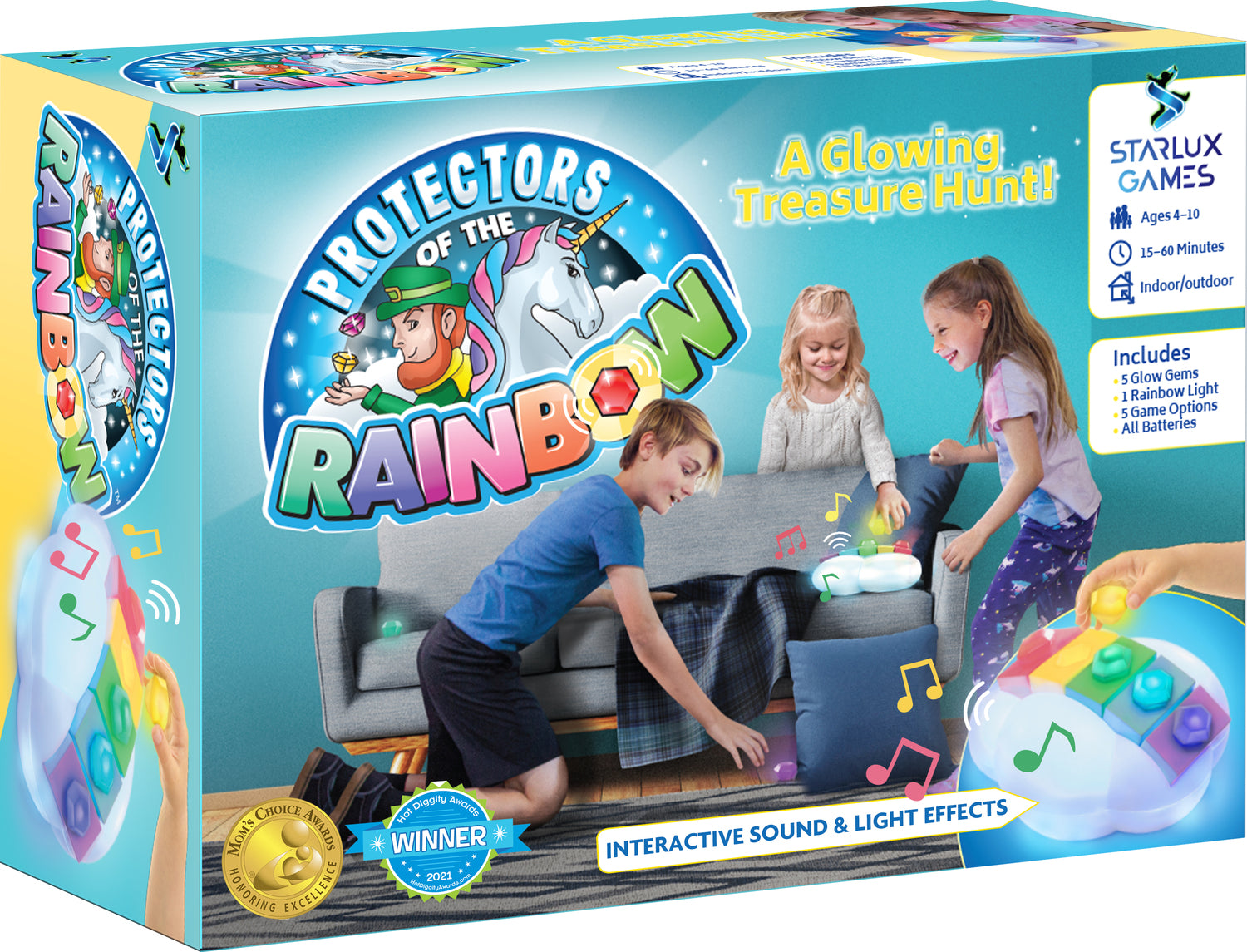 Protectors of the Rainbow: A Glowing Treasure Hunt