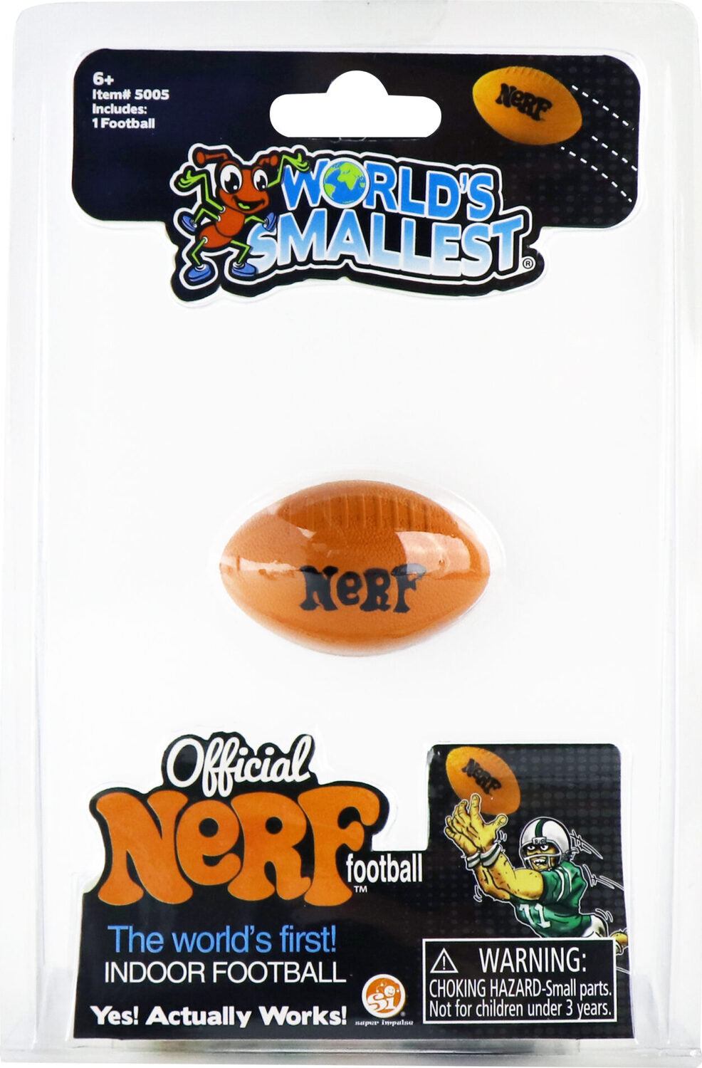 World&#39;s Smallest Nerf Football