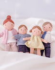 Family of Tiny Dolls