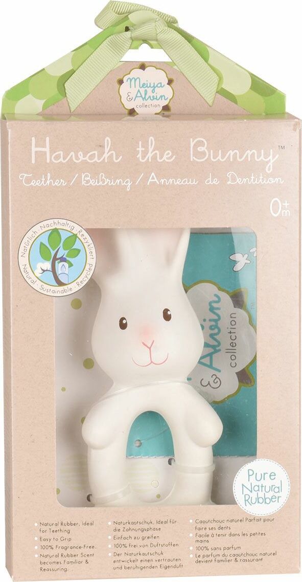 Havah The Bunny Natural Rubber Teether