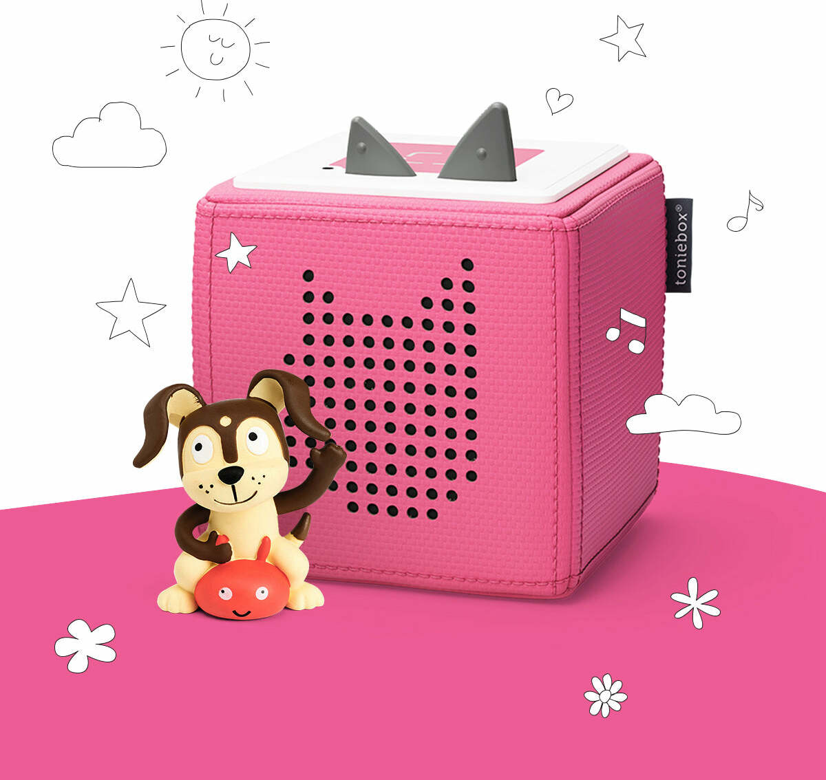 Toniebox Starter Set (Playtime Puppy, Pink)