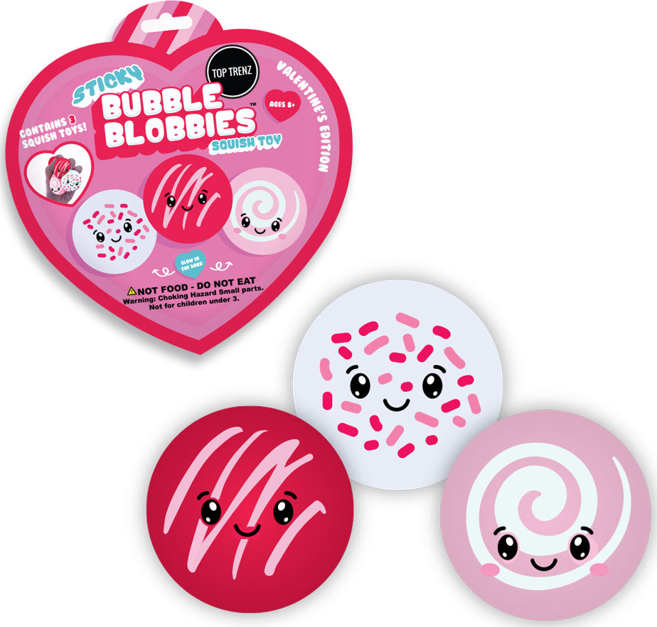 Sticky Bubble Blobbies - Valentine&#39;s Edition