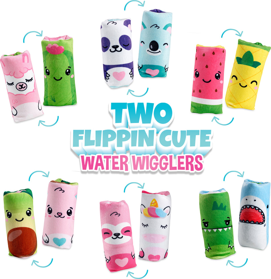 Two Flippin&#39; Cute - Plush Water Wigglers Toy