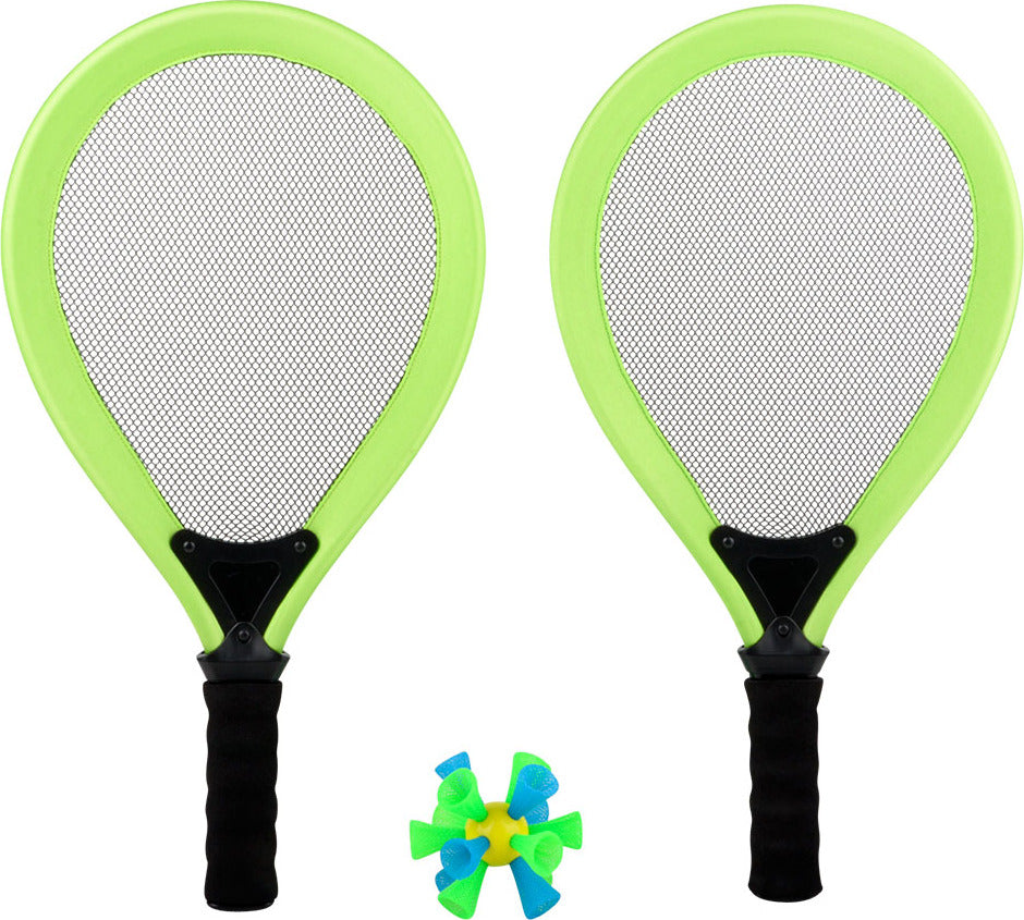 Jumbo Badminton Racket And Bouncy Birdie 21.5"x11.25"