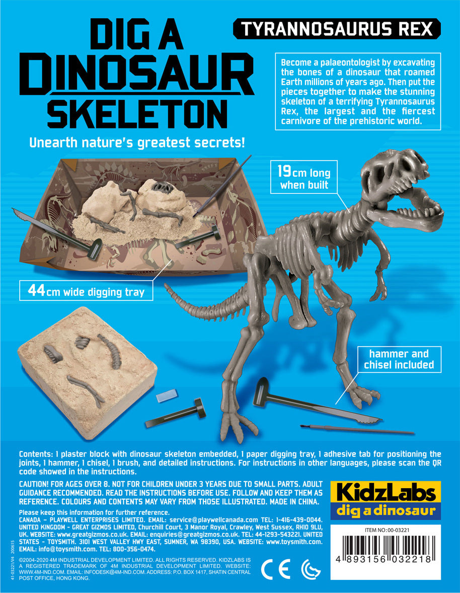 4M Kidz Labs Dig A Dino T-Rex 