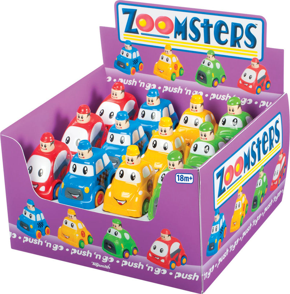 Zoomsters Push And Go  (Assorted Colors)