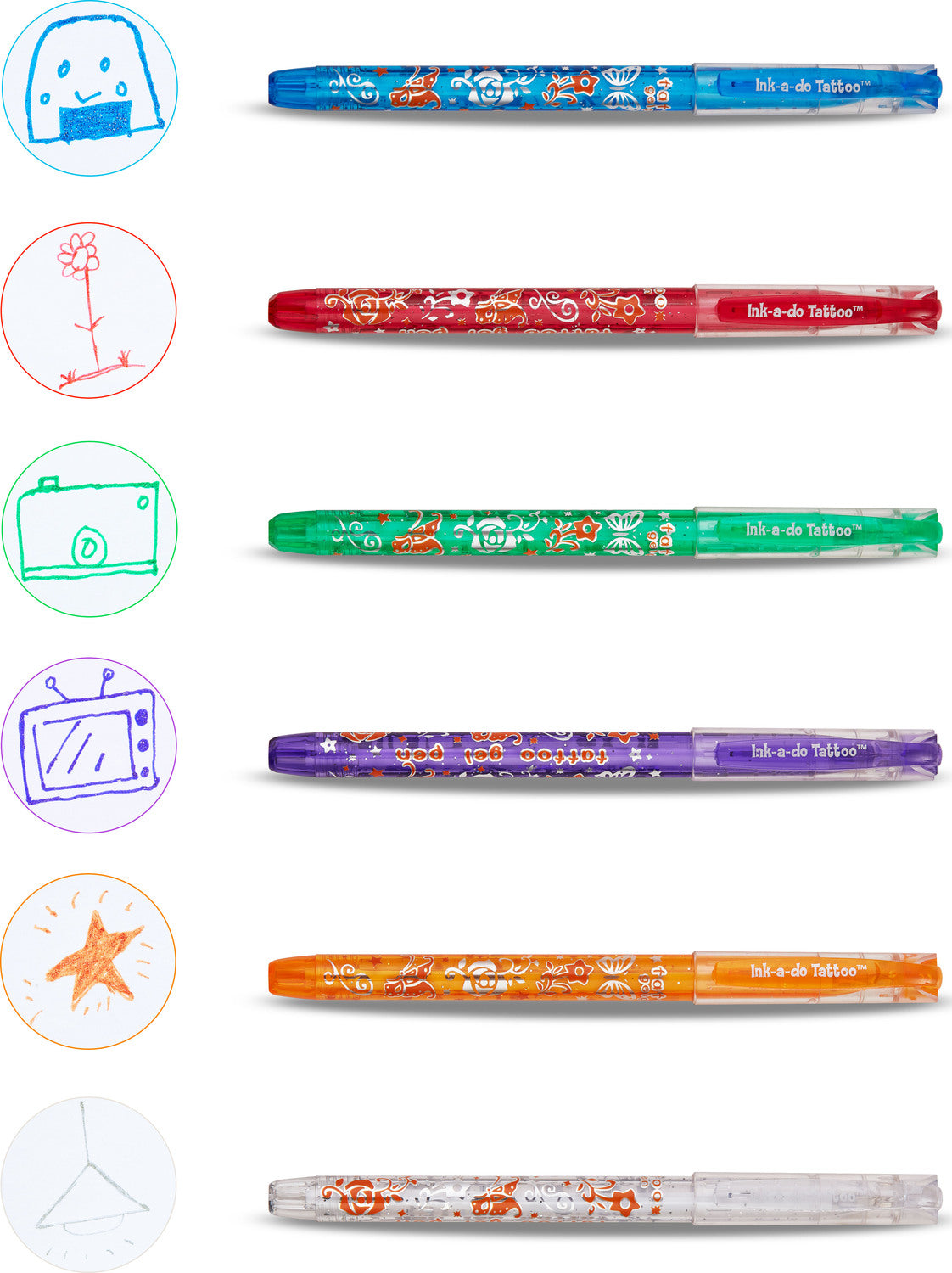 YAY! Ink-a-do Tattoo Pens 