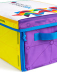 MAGNA-TILES Storage Bin & Interactive Play-Mat, The ORIGINAL Magnetic Building Brand
