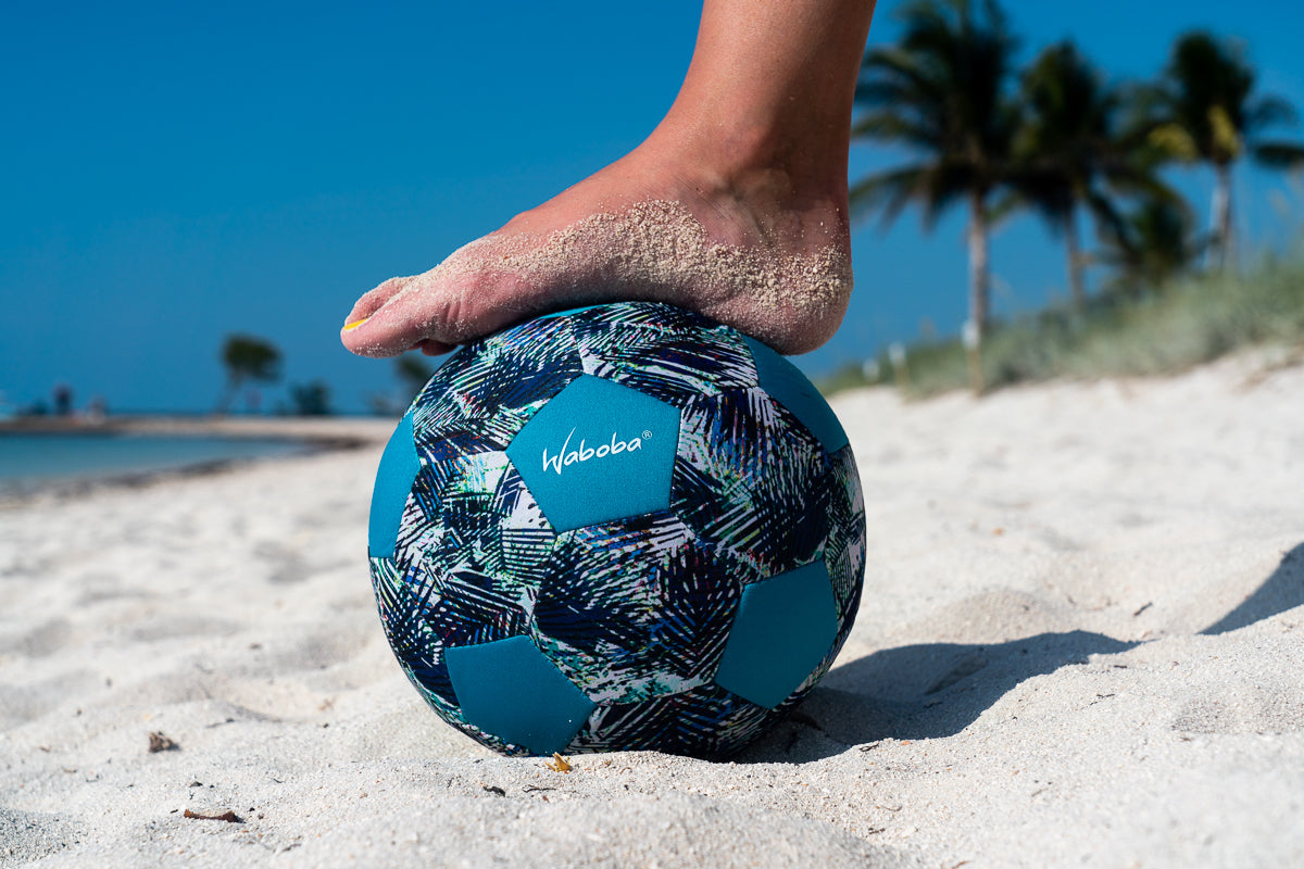 Beach Soccer Ball Deflated with Pump (assorted styles)