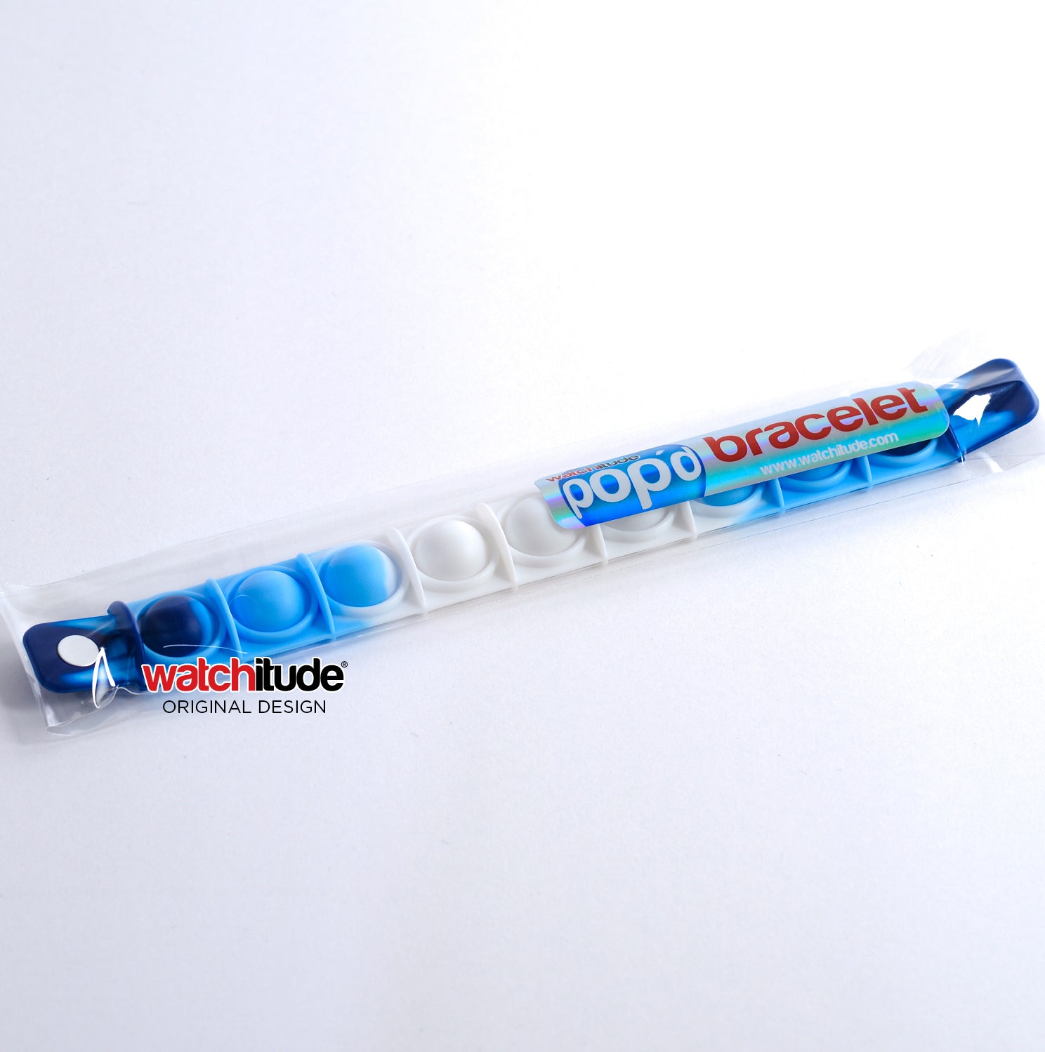 Ocean - POP&#39;d Bracelet by Watchitude - Bubble Popping Toy